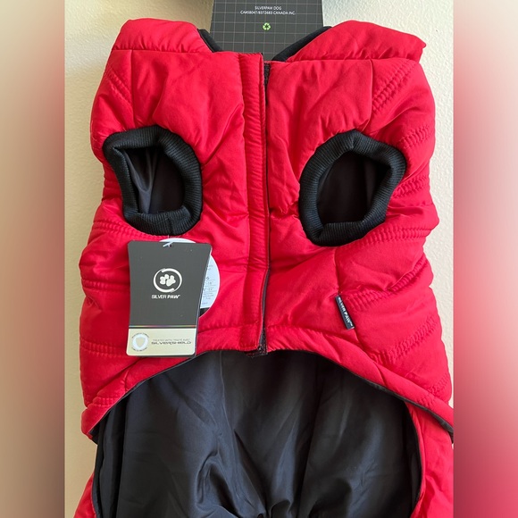 Silver Paw Snow Suit or Coat , with Zip off Legs. Adjustable for Warmth. - Picture 6 of 13